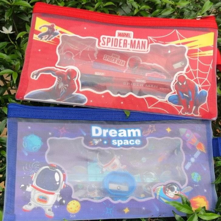 

Wdm-2227 [Karakterku] Kotak Pensil Set Alat Tulis Anak Sekolah Siswa Paket Lengkap Stationery Motif Lucu Stationery Dino Frozen Mcqueen Untuk Hadiah Souvenir Dompet Murah Terviral 2025 Tempat-Pensil-Isi