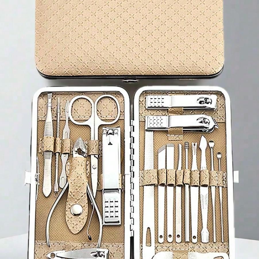 Gunting Kuku Set 19 In 1 Manicure Set 19 In 1 Perawatan Kuku