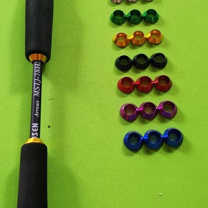 Reel Seat ukuran 16 custom japan style dan 3pcs WC