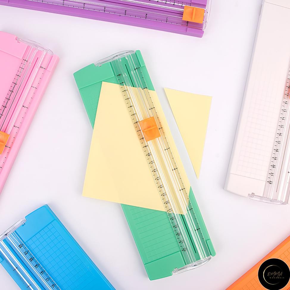 

Lnb-1217 Em Alat Pemotong Kertas Portabel Paper Cuter Trimmer Lnb-1217