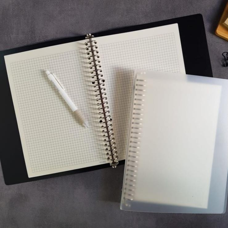 

Binder A5 B5 Buku Binder Isi 25 Lembar Buku Binder Tranpsaran Buku Binder Hitam Polos Bahan Isi Kertas Book R Krem 90 Gsm