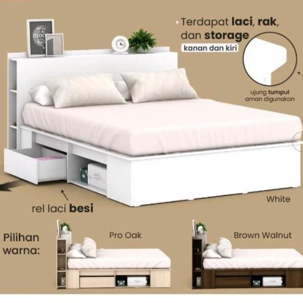 Divan / Rangka Tempat Tidur by Pira Prodesign (Morgan BD160)