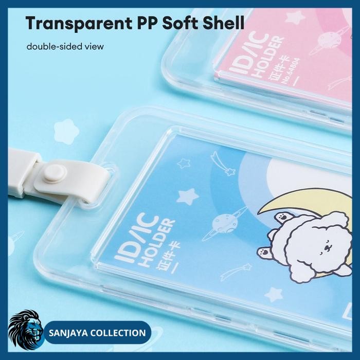 

ID/IC SET TEMPAT ID CARD HOLDER COVER CARD FRAME ID NAMETAG TERBAIK