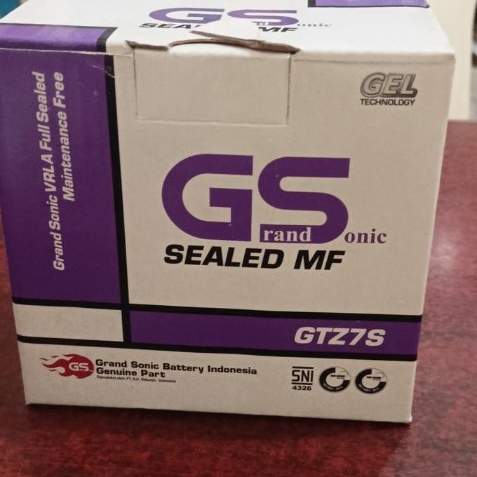 Aki Nmax/ GS GTZ7S Grandsonic / 12V7Ah/ Aki Vario Satria Fu