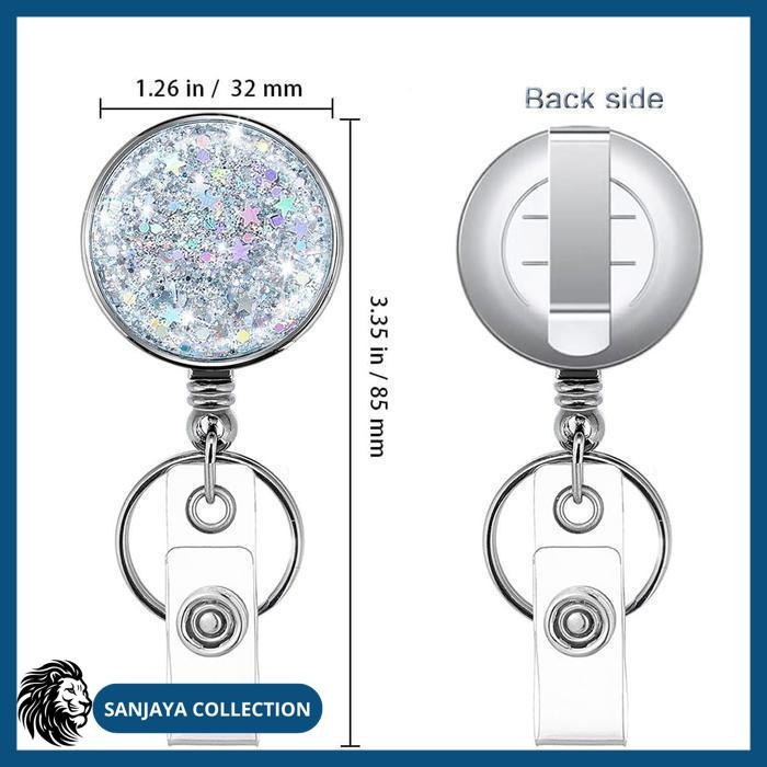 

REELS GANTUNGAN KUNCI RETRACTABLE TELESCOPIC KEYCHAIN FLEXIBLE YOYO TARIK NAME TAG TERJAMIN BEST