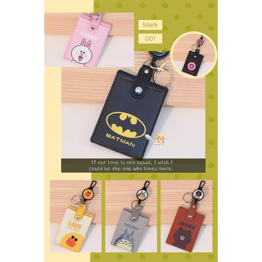 

Tempat Kartu Unik/ ID Card Holder Motif Kartun Lucu For Kartu MRT 14th