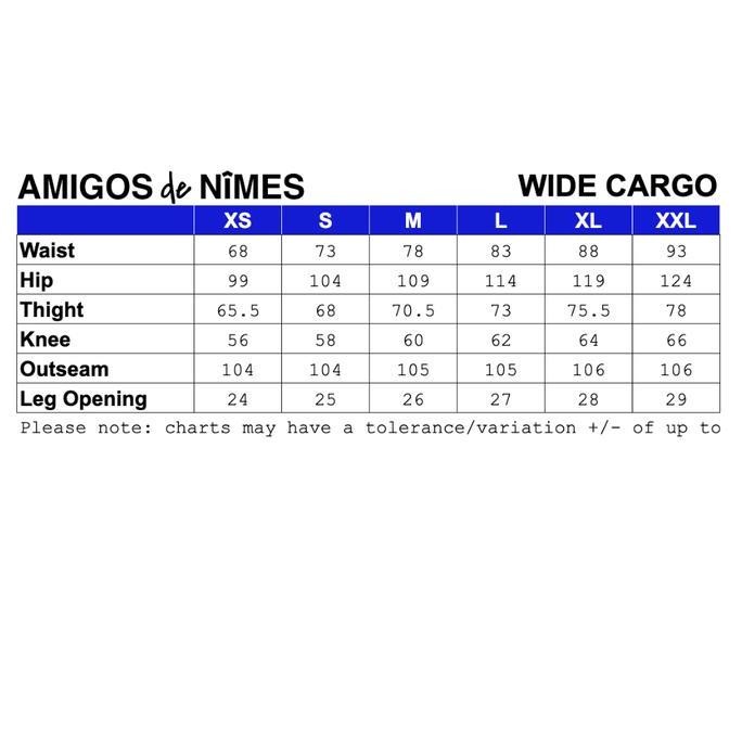 Grosir Amigos De Nimes - Killua Dessert Wash - Wide Denim Cargo