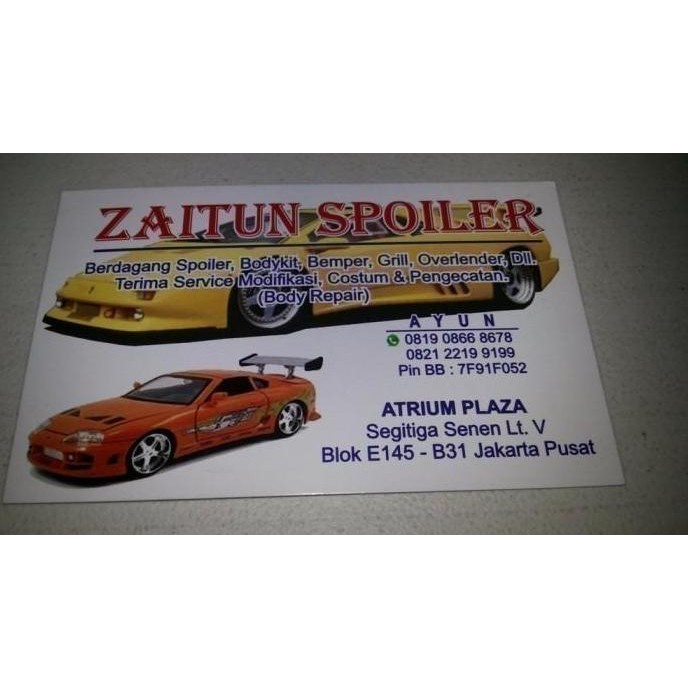 Bodykit Lips Samping All New Swift ,