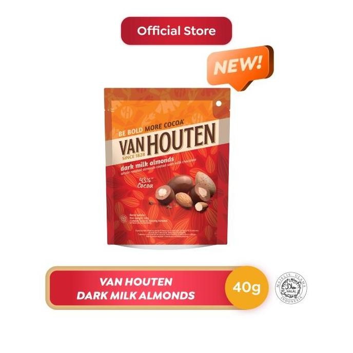 

Grosir Van Houten Cokelat Dark Dragees Mix - Isi 4