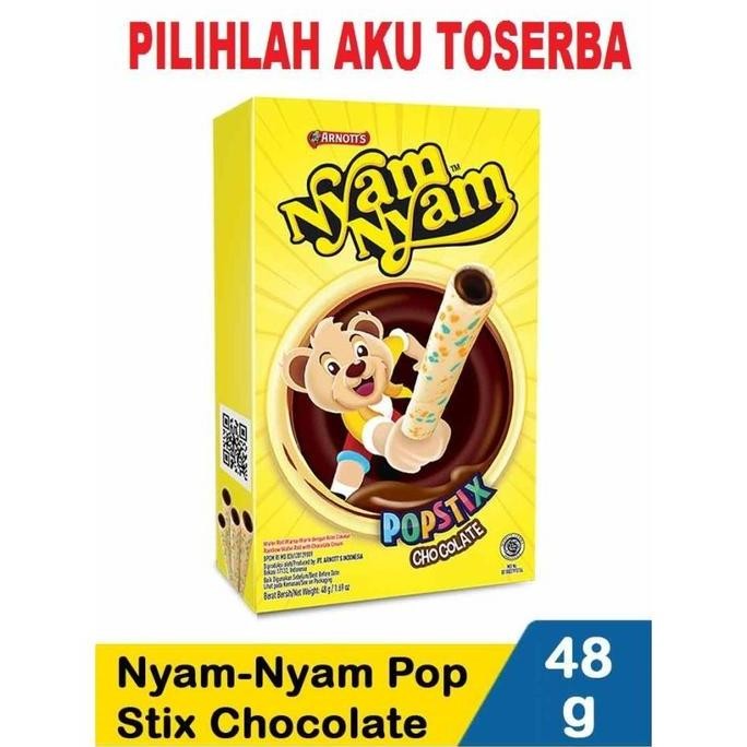 

Murah Arnott'S Nyam Nyam Popstix / Pop Stix Chocolate 48 Gr - (Harga 1 Dus)