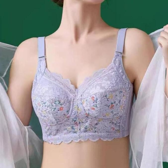 Bra Penutup Lemak Samping Size Besar, bra Kait 5 6 7 8, Bra Tanpa Kawat Tanpa Busa sayap Lebar Cup B