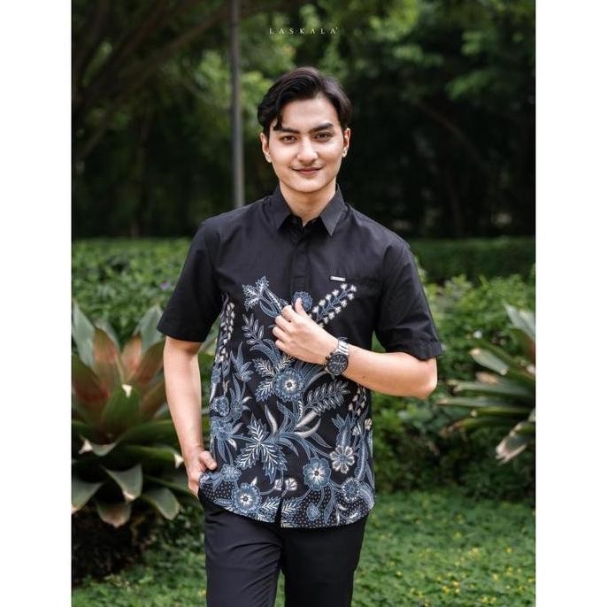 Sale Laskala Premium Batik - Akara | Slimfit | Lengan Pendek