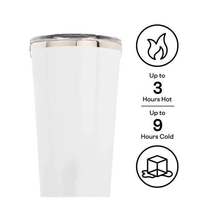 Corkcicle Tumbler 16oz / 475 ml White