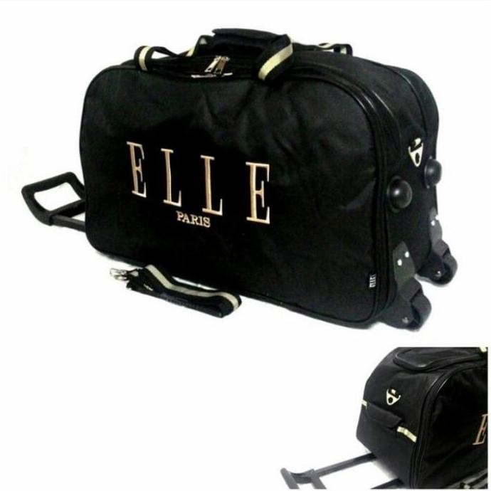 NEW - TAS PAKAIAN ELLE RODA 2 / TROLLEY ELLE / TROLI ELLE