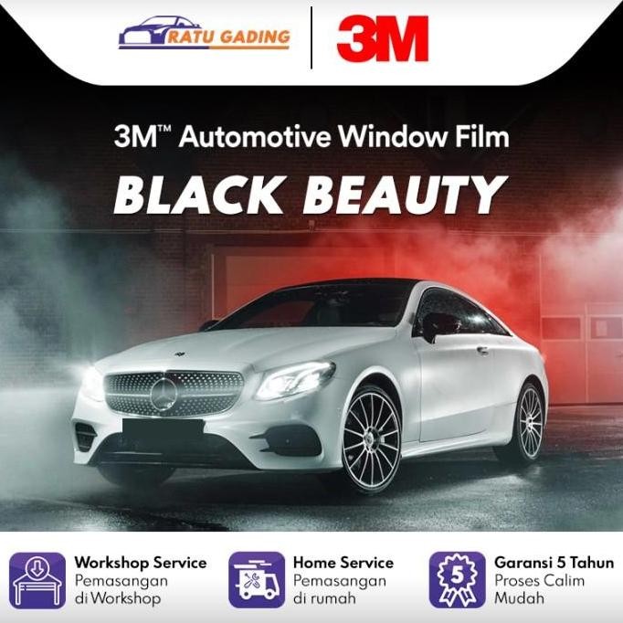 Kaca Film 3M Black Beauty