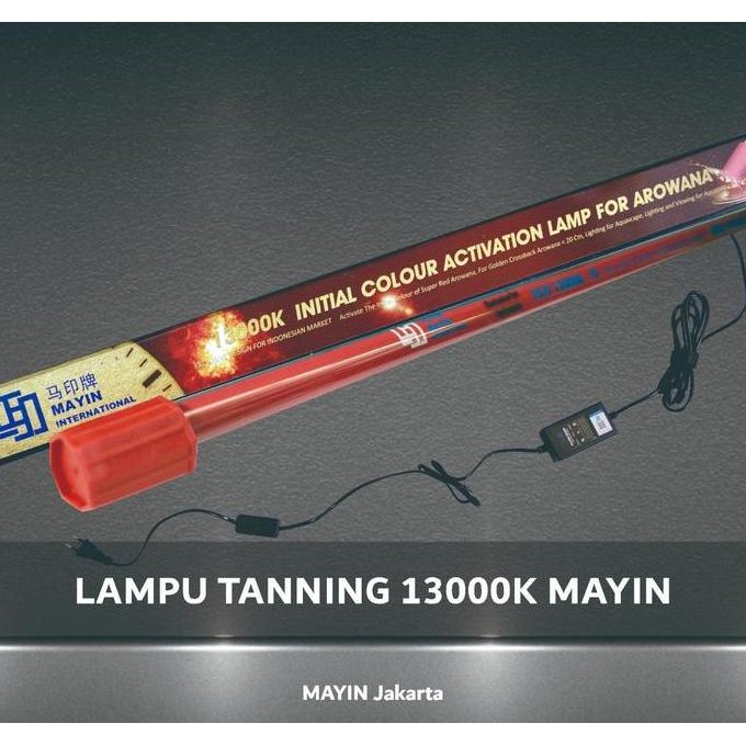 MAYIN LAMPU TANNING 13000K - 112CM - AQUARIUM - SUBMERSIBLE ORIGINAL DAN TERPERCAYA