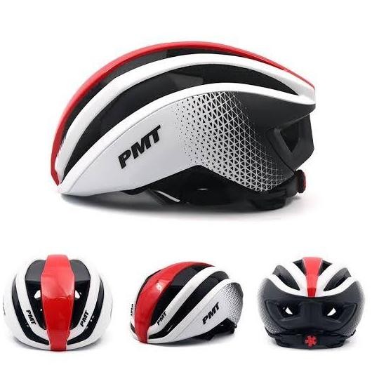 Promo PMT Helmet PUDI Bicycle Helmet Helm Sepeda Roadbike, MTB COD