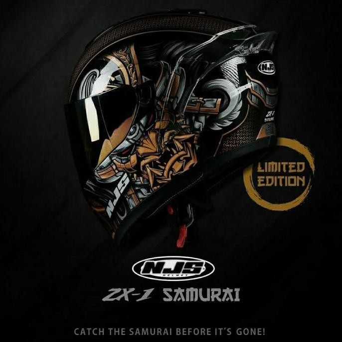 NEW Helm njs zx1 samurai