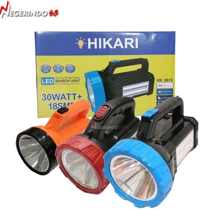 Bst Ready Hikari Senter Cas Besar Led 10Watt 20Watt 30Watt Senter Cas Led Besar Best Seller