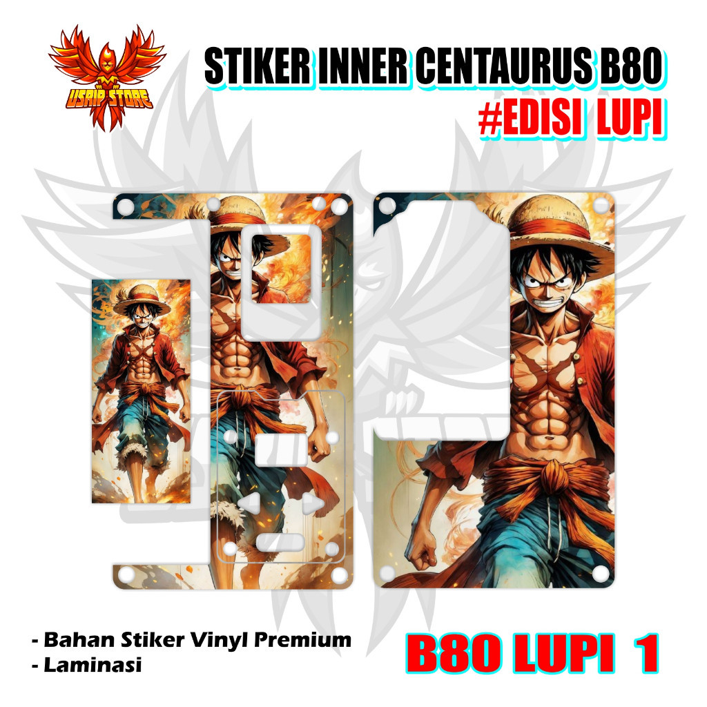 

Stiker 1 B80 Lupi Garskin Label Custom Fullbody Presisi Bisa COD