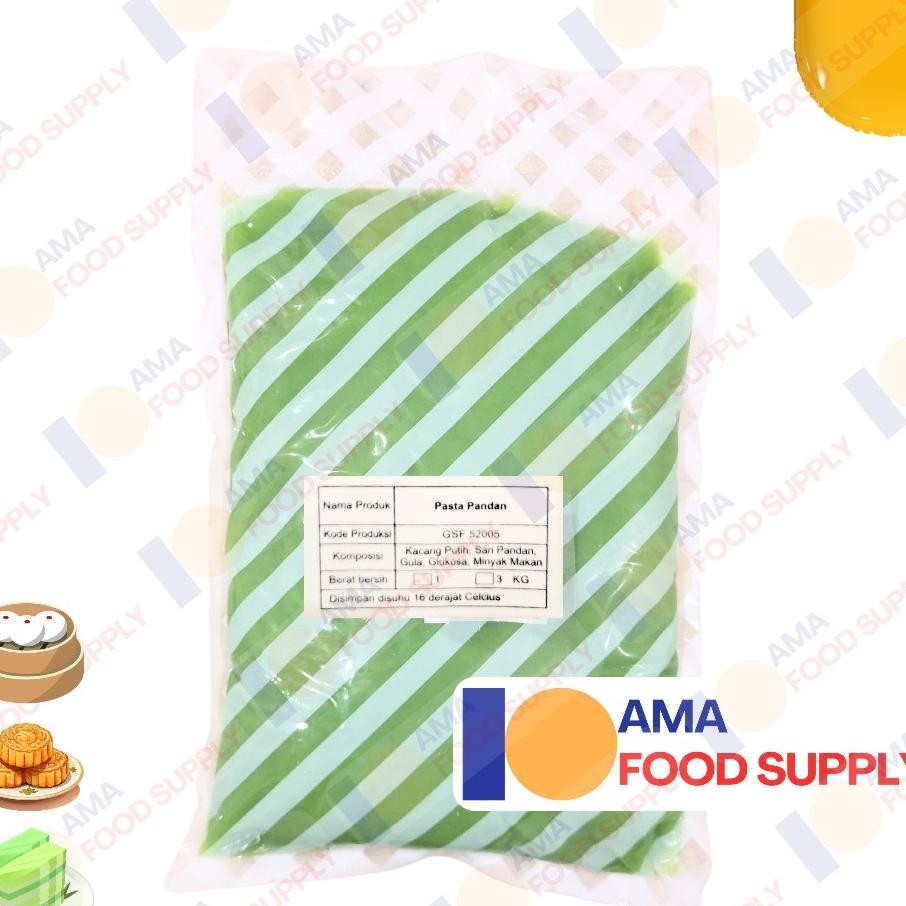 

Pasta Pandan / Filling Pandan / Isian - Topping