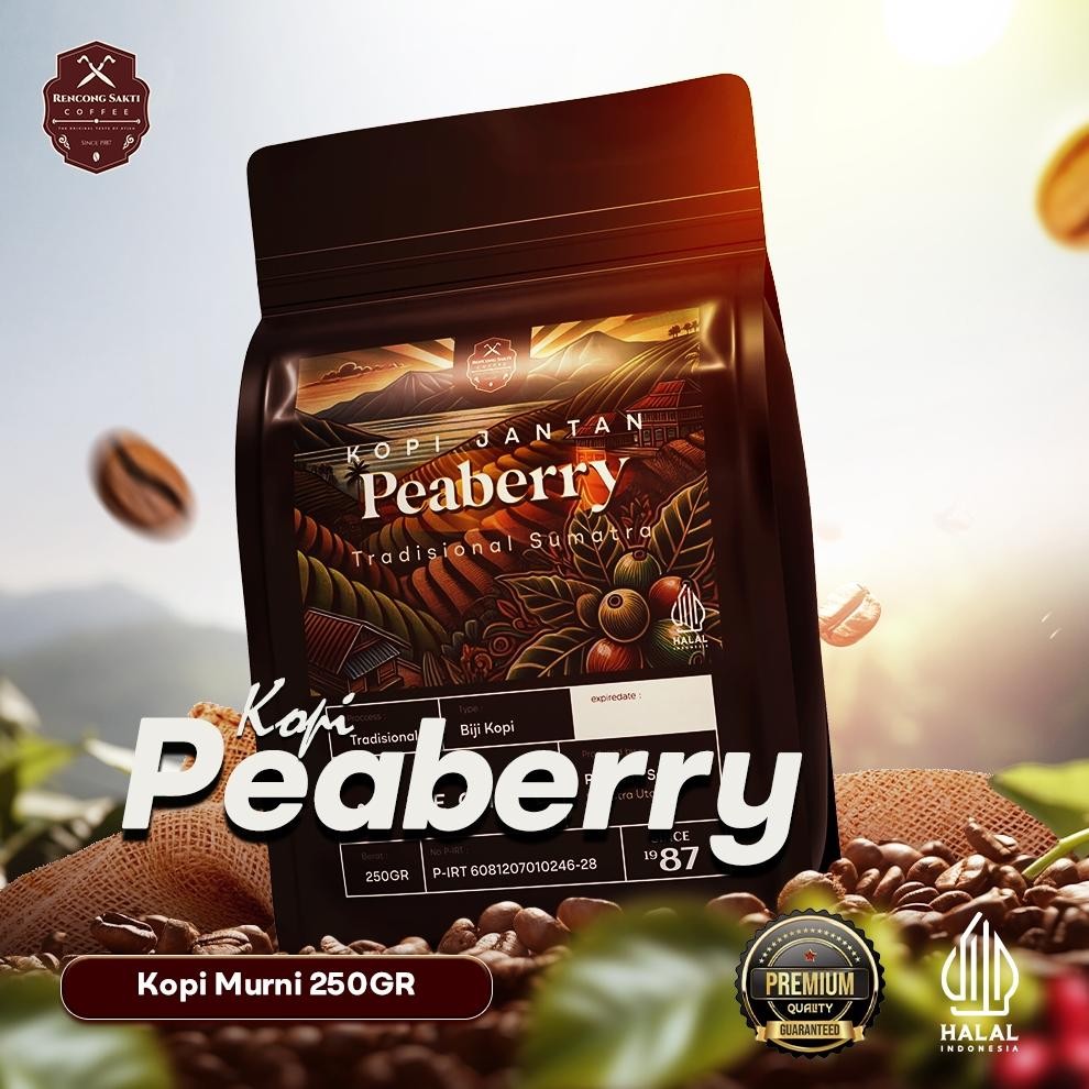 

Ready!! KOPI JANTAN ( PEABERRY COFFEE )