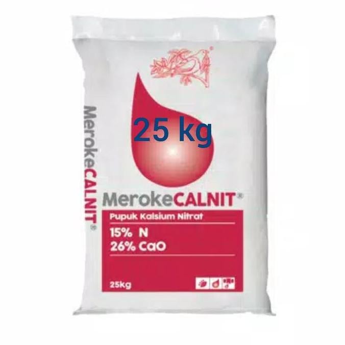 TERMURAH - pupuk Meroke Calnit 25 kg, kalsium nitrat