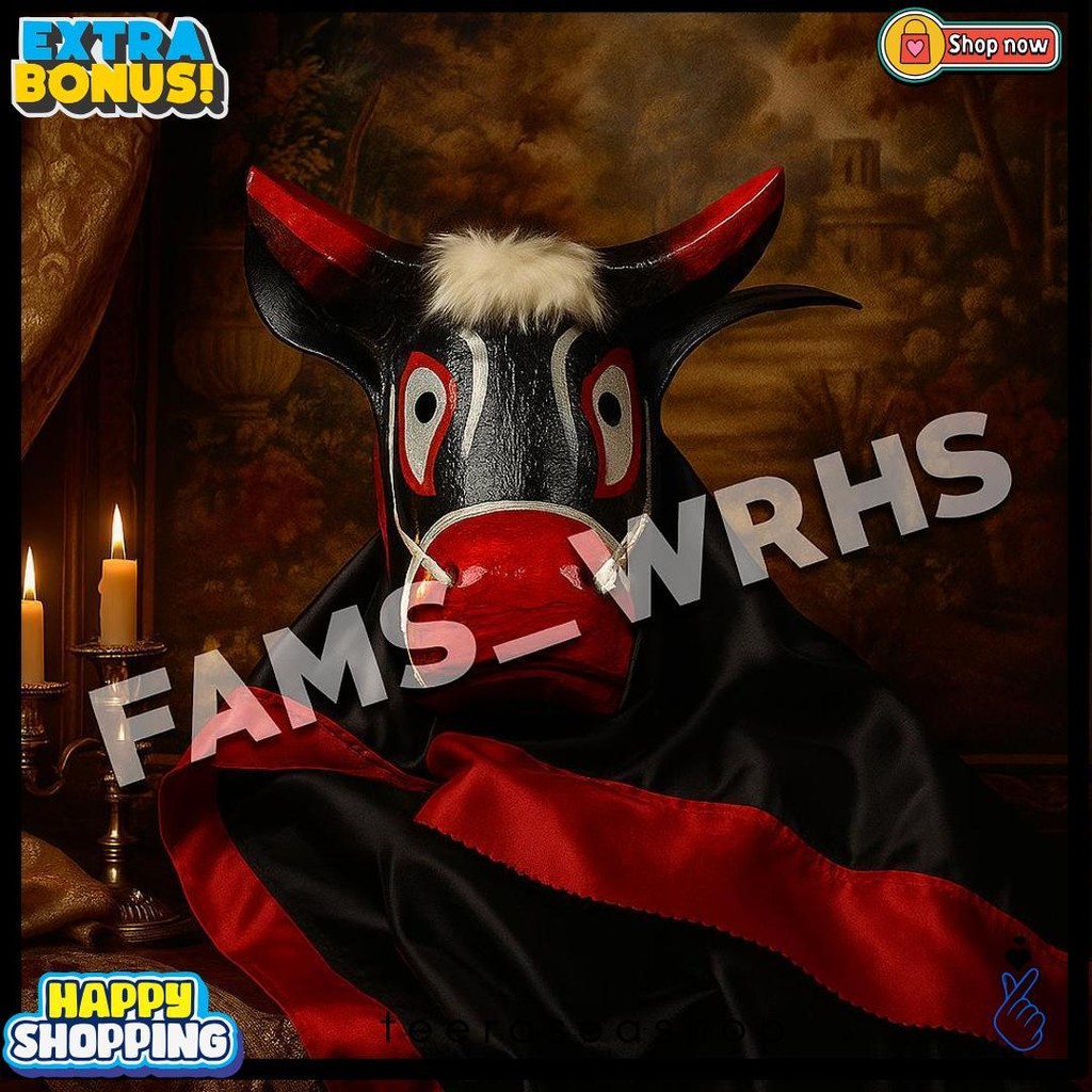 Bantengan Anak Plus Kain Mainan Viral Bantengan Mberot Banteng Suro Mberot