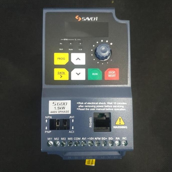 SANCH Inverter S600-4T1.5G, 1.5kW 380V-460V 3Phase Mini VFD / VSD
