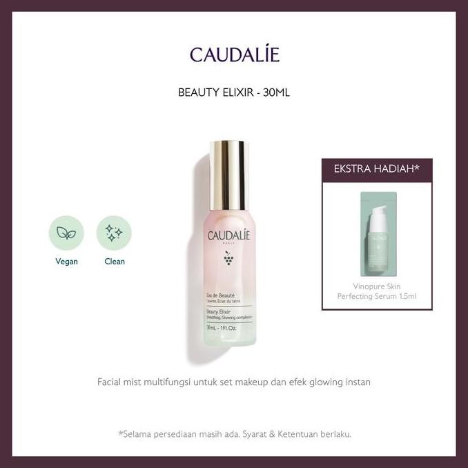 TERBARU - Caudalie Beauty Elixir 30ml | Face Mist | Prep Skin, Set Makeup, Glow