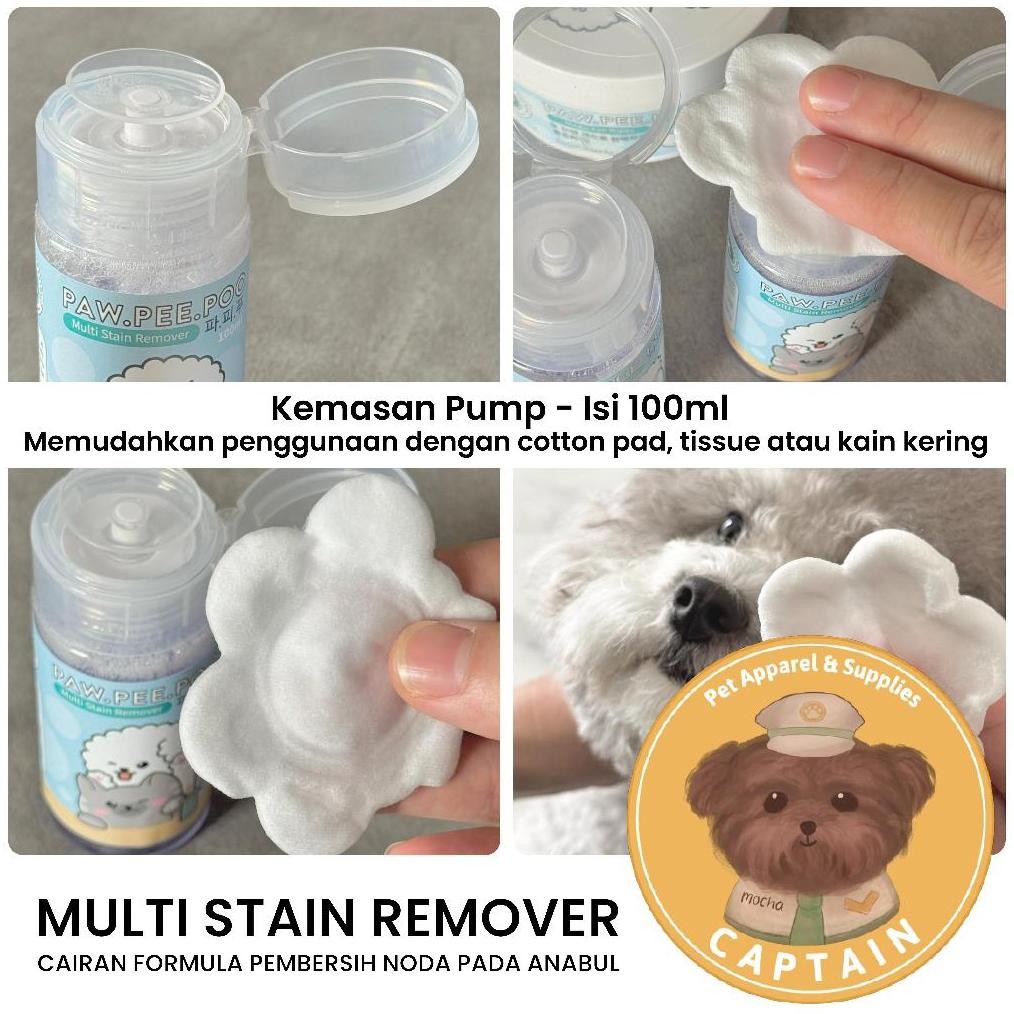 Terbaik PAWPEEPOO TEAR STAIN REMOVER PEMBERSIH NODA BELEK MATA ANJING KUCING NODA PIPIS HEWAN PELIHA