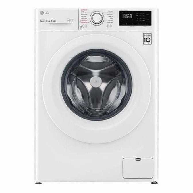 LG FV1285S5WS MESIN CUCI WASHER 8.5 KG FV-1285S5WS FV1285 1285S5WS
