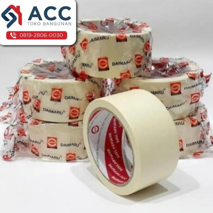 

Daimaru Lakban Kertas 2 Inch / Masking Tape 2 Inch Allshop