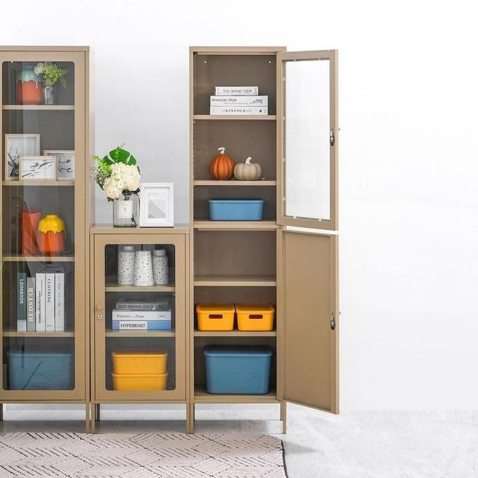 NEW Informa Flins Lemari Arsip Kantor Metal Half Door