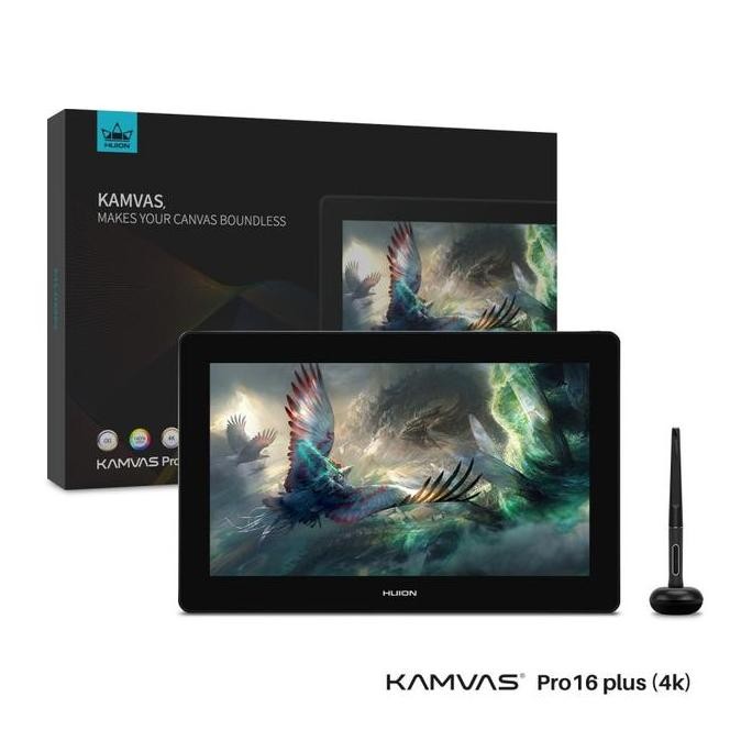 NEW Huion Kamvas Pro 16 Plus 4K GT1562 Garansi Resmi 1 Tahun
