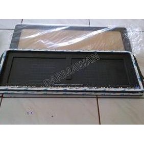 Cover Plat Nomor Mobil Akrilik Nyala Putih-Merah