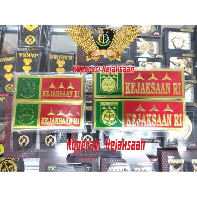 Stiker Seng Kejaksaan | Sticker Plat Motor Mobil