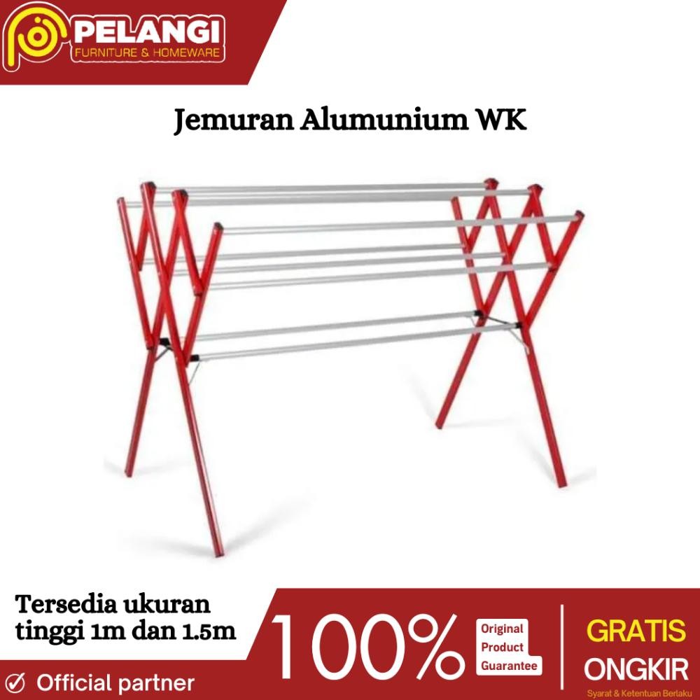 Jemuran Alumunium WK | Jemuran Alumunium | Jemuran Baju | Jemuran Pakaian | Jemuran Lipat