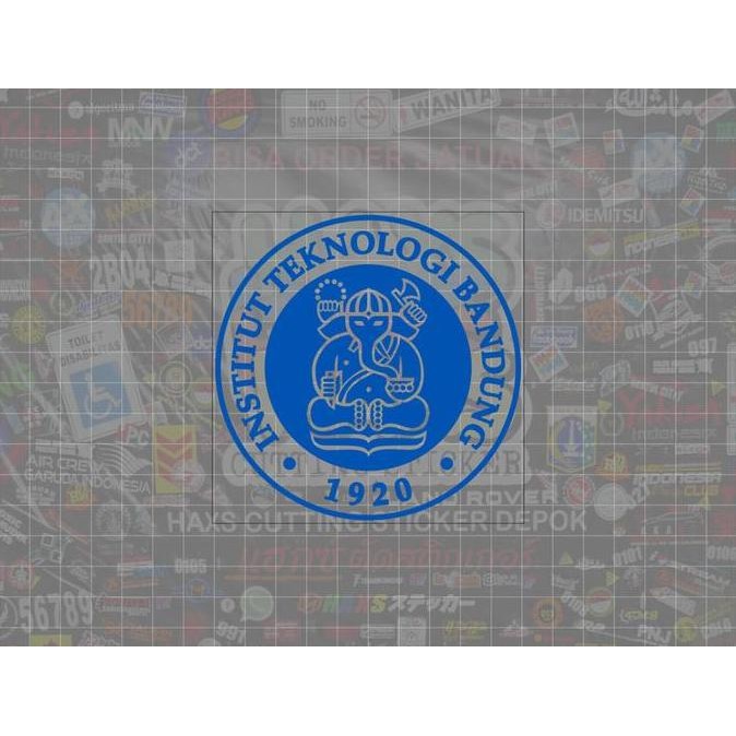 Cutting Sticker Logo Itb Institut Teknologo Bandung Uk 10 Cm Mobil