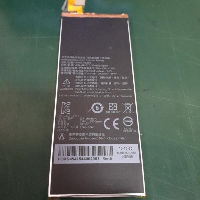 BEBAS ONGKIR - Baterai LUNA V55C 2900Mah