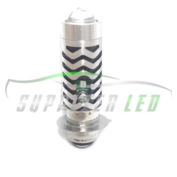 Lampu led ls2 luminos h6 putih kuning