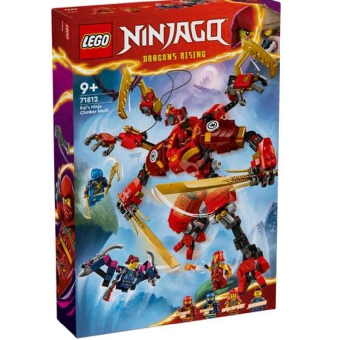 Mainan Anak Lego Ninjago Kai's Ninja Climber Mech Building Bricks