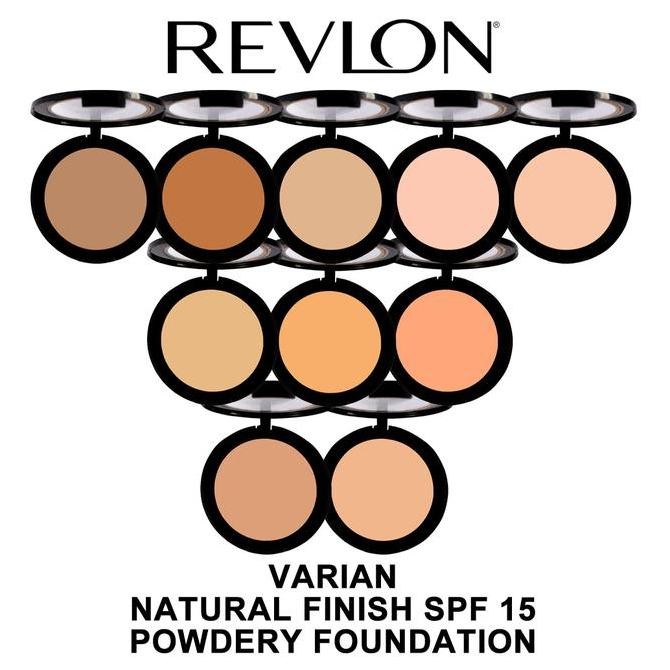 TERLARIS - Revlon Powdery Foundation SPF 15 PA++ - Bedak Revlon | Compact Foundation Revlon High Cov