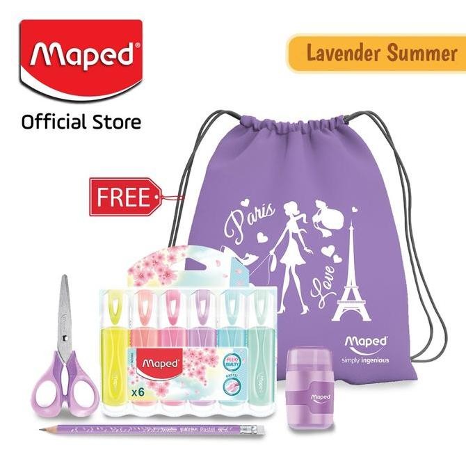 

Maped Paket Pastel Lavender Summer Palletes