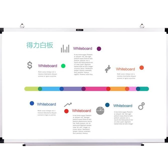 

TERBARU - Deli Magnetic White Board / Papan Tulis Magnet Kualitas Tinggi 785X