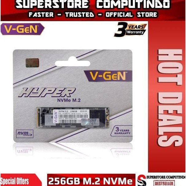 TERLARIS - SSD V-Gen 256GB Hyper M.2 NVMe / SSD VGen 256GB NVMe M.2