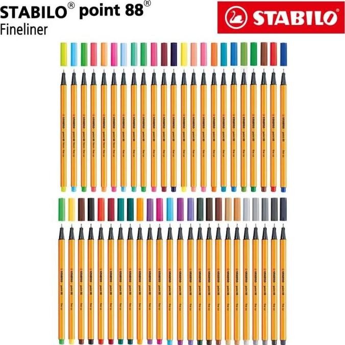 

BEBAS ONGKIR - STABILO Set 65pcs - point 88 All color 65 Warna