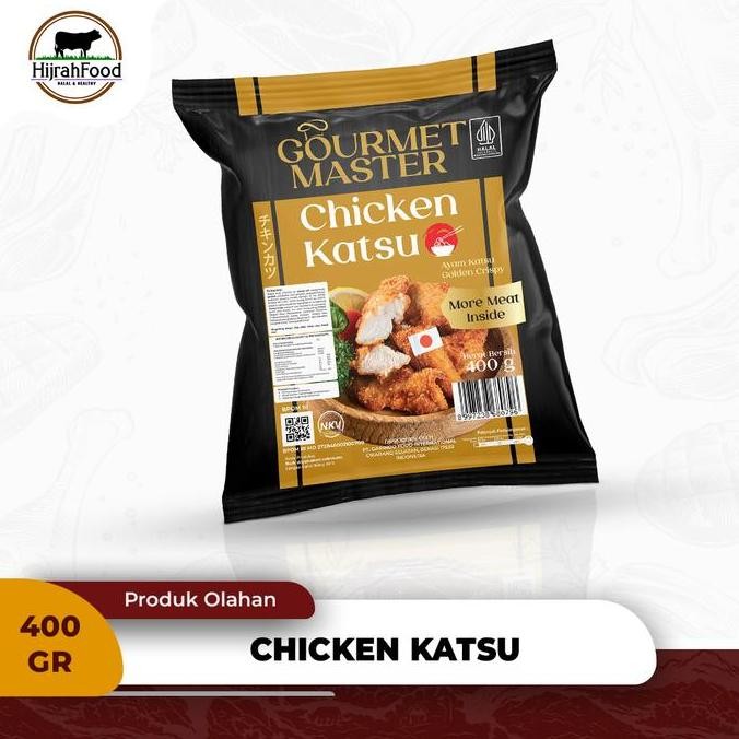 

Gourmet Master Chicken Katsu | Olahan Fillet Ayam Katsu - 400 gram