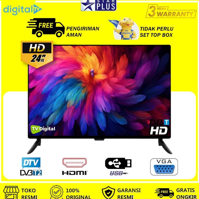 Televisi Murah Tv Digital 24 Inch Tv Led Full Hd Tv Led Murah Garansi Resmi