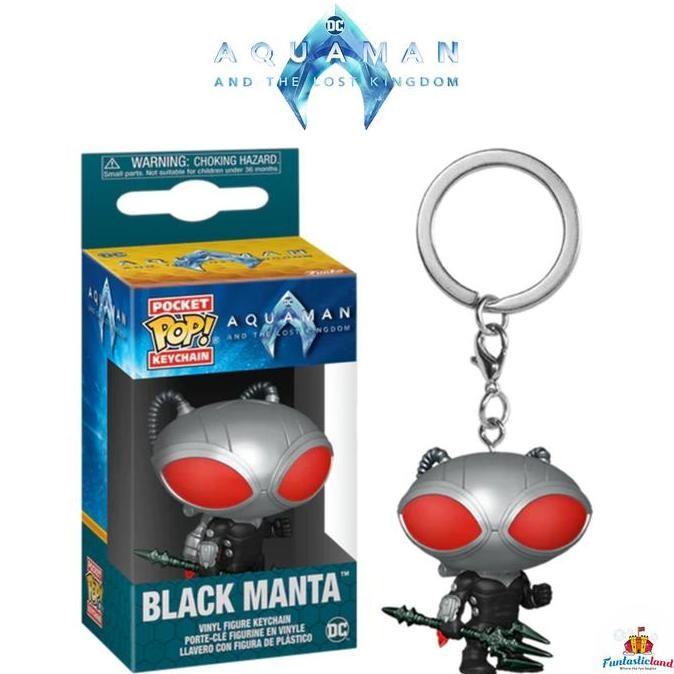 FunkoPocketPOP Aquaman and The Lost Kingdom - Black Manta w Trident